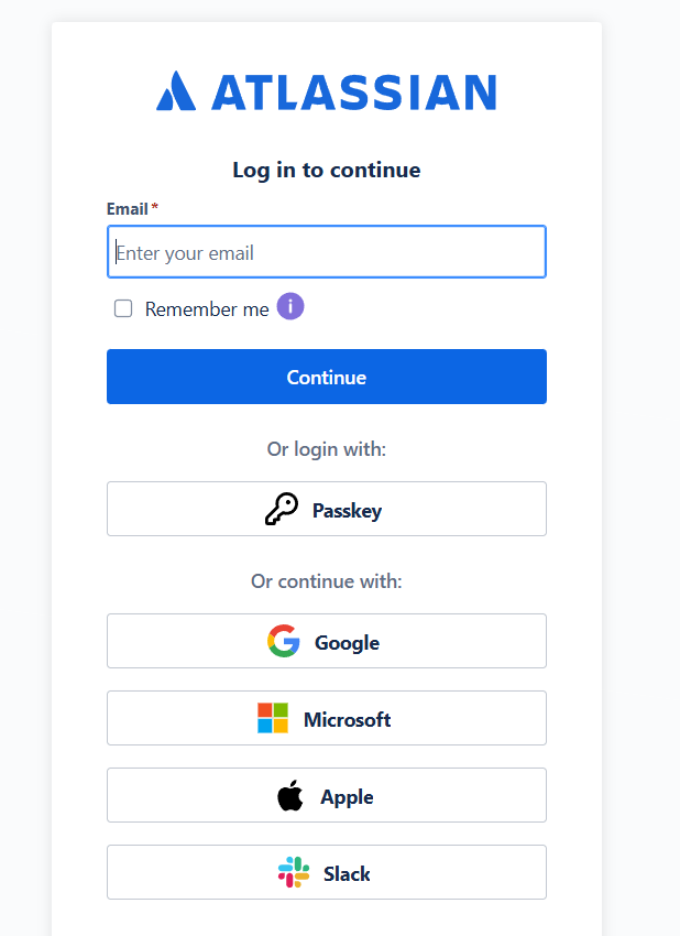 Atlassian-create-account