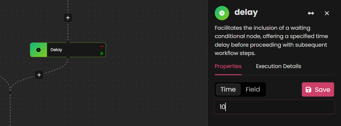 Delay Node Configuration