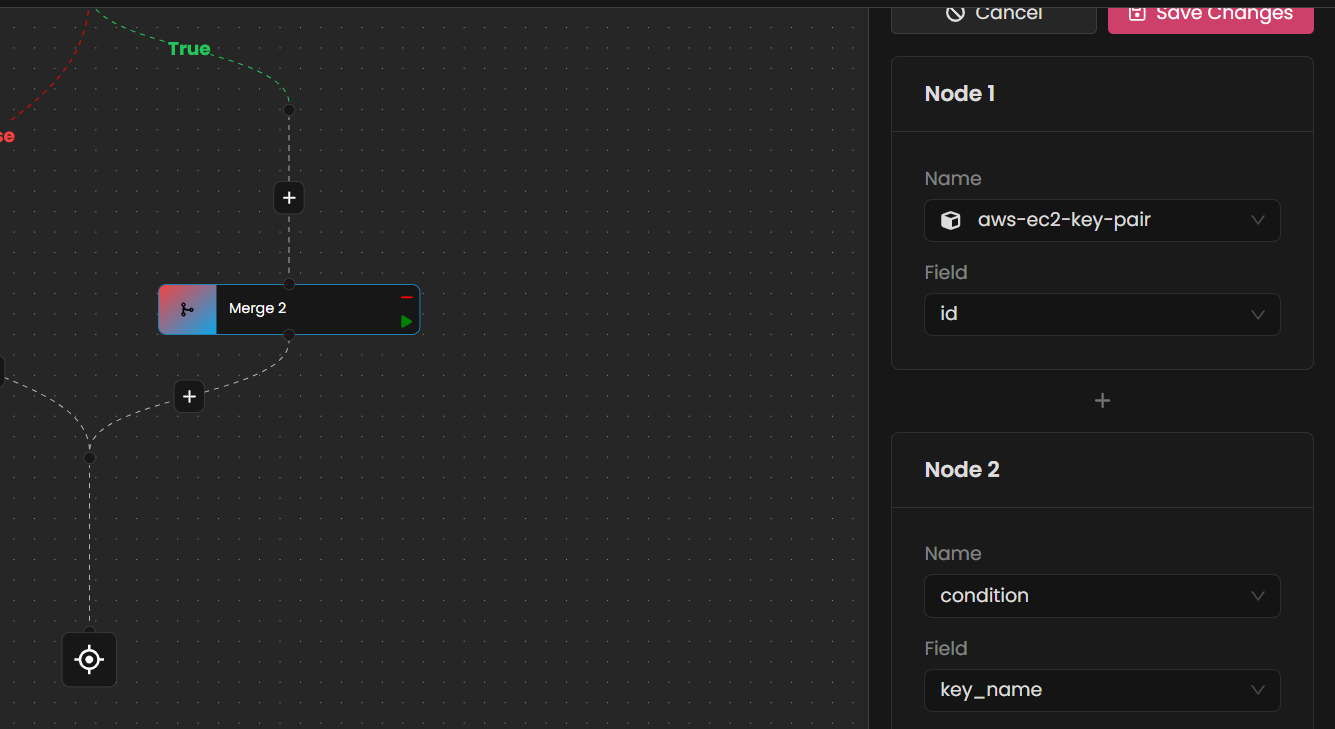 Merge Node Configuration