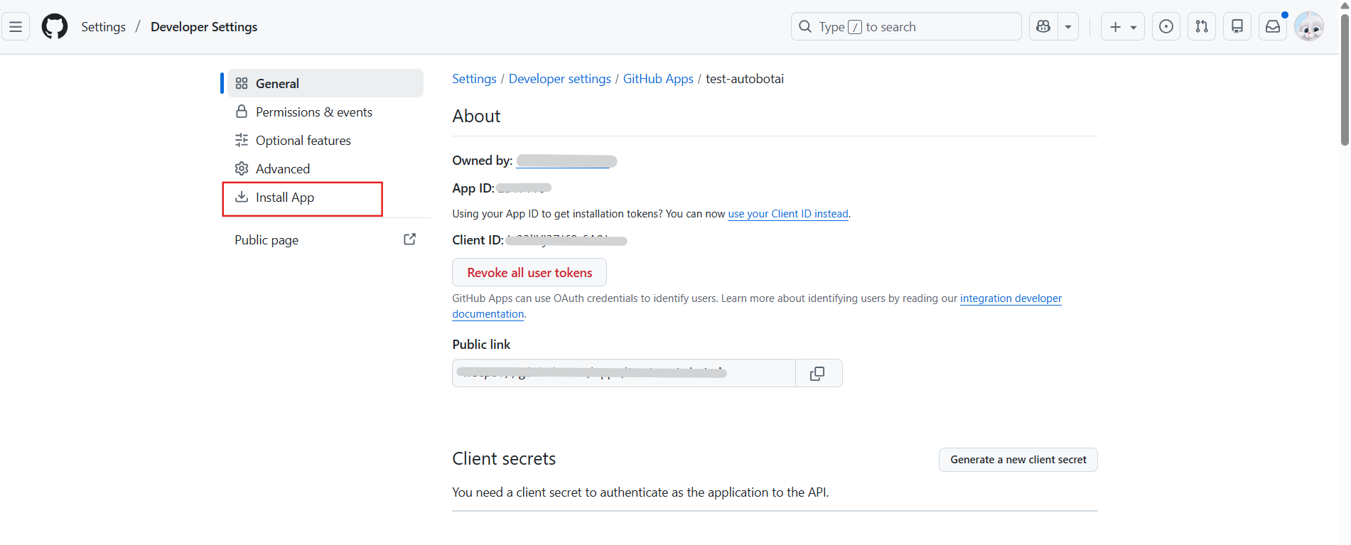 github_install_app_page