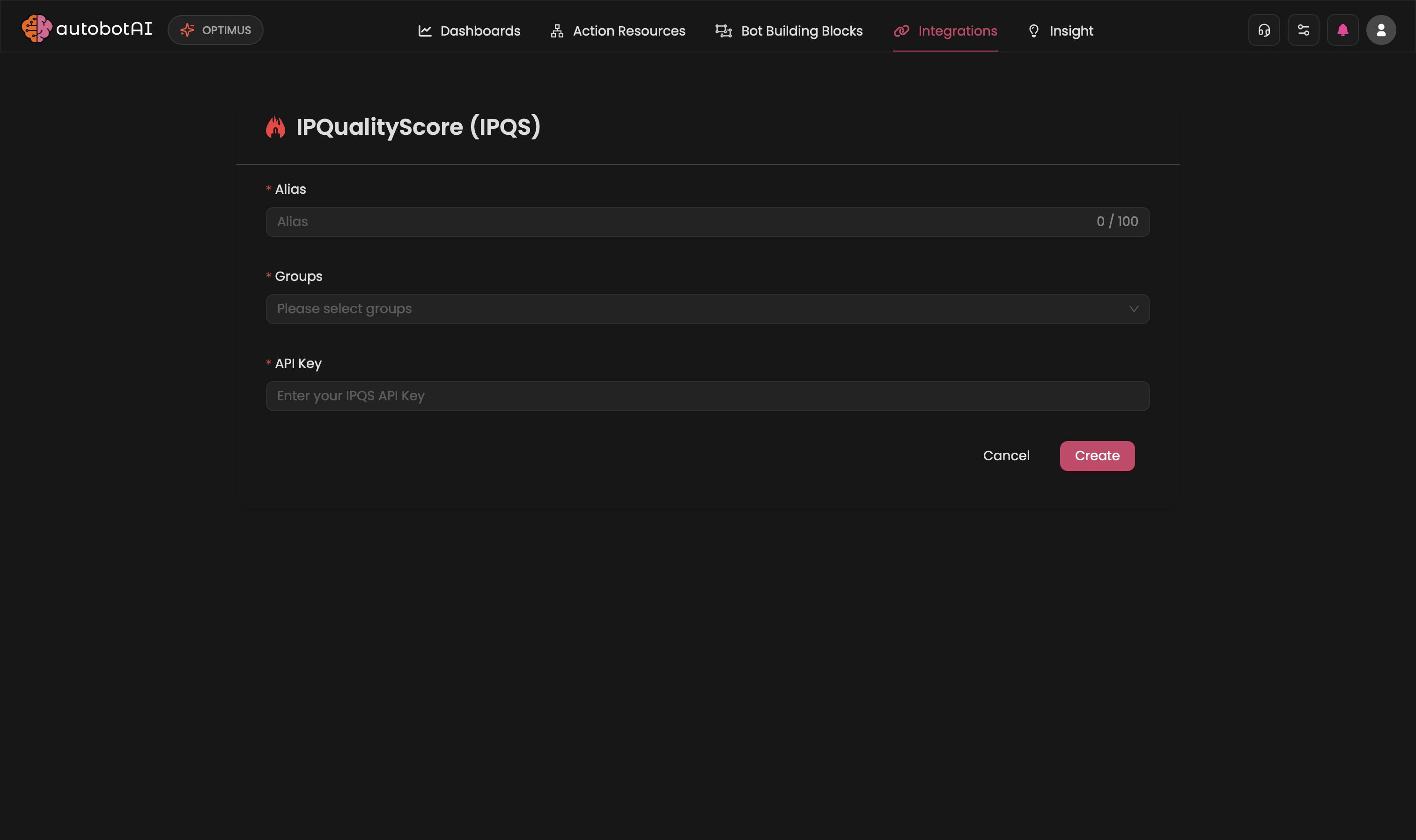 Fill IPQS Form