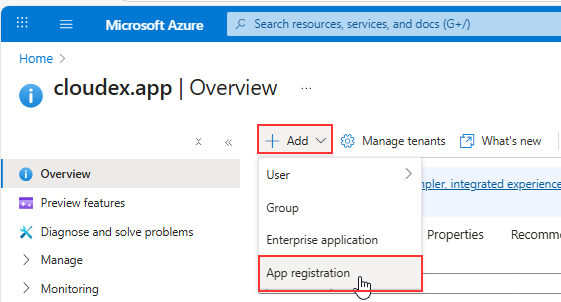 Create Application